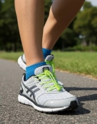 Cadarço Elástico Lock Laces® Tênis Corrida Running