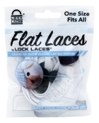 Cadarço Elástico Lock Laces® Flat Tênis Corrida Running