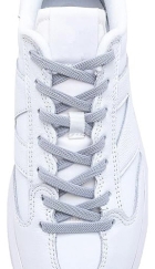 Cadarço Elástico Lock Laces® Flat Tênis Corrida Running