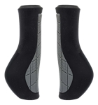 Manopla Ergonomica De Borracha Elleven Preta E Cinza