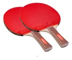 2x Raquetes Ping Pong Tênis De Mesa Vollo Impulse 3 Estrelas
