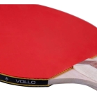 2x Raquetes Tênis De Mesa Vollo Energy 3 Estrelas