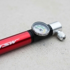 Mini Bomba De Ar Pneu Bike Tsw Aluminio Com Manometro