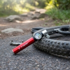 Mini Bomba De Ar Pneu Bike Tsw Aluminio Com Manometro