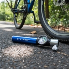 Mini Bomba De Ar Pneu Bike Tsw Aluminio Com Manometro
