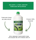 Kit Tubeless Arstop Selante 1000ml + Válvulas+ Fita Bike