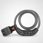 Cadeado De Segredo Bike Elleven Espiral 1m X 12mm C/ Suporte