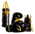 Kit Boxe Muay Thai Infantil Saco De Pancada + Luva Pretorian
