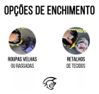 Kit Boxe Muay Thai Infantil Saco De Pancada + Luva Pretorian