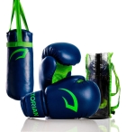 Kit Boxe Muay Thai Infantil Saco De Pancada + Luva Pretorian