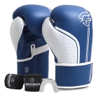 Kit Boxe E Muaythai Bandagem +protetor+ Bolsa Pretorian Fx1