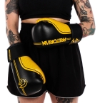 Kit Boxe E Muaythai Bandagem +protetor+ Bolsa Pretorian Fx1