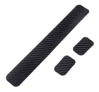 Protetor De Corrente Quadro Bicicleta Efeito Carbono Bike Preto