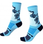 Meia Espotiva De Ciclismo Corrida Academia Hupi Cano M&eacute;dio