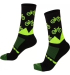 Meia Espotiva De Ciclismo Corrida Academia Hupi Cano M&eacute;dio