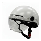 Capacete Coquinho Moto Elétrica E-bike Rava Scotter Patinete Cinza G