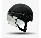 Capacete Coquinho Moto Elétrica E-bike Rava Scotter Patinete Preto G