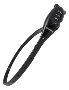 Cadeado Zip Lock Abra&ccedil;adeira Com Segredo Elleven Refor&ccedil;ado Preto