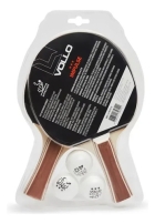 Kit T&ecirc;nis De Mesa Ping Pong 2 Raquetes Impulse 3 Bolas Vollo