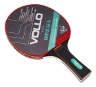 Raquete De T&ecirc;nis De Mesa Impulse Ii Vollo Aprovada Ittf Preto/vermelho Fl (c&ocirc;ncavo)