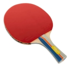 Raquete De T&ecirc;nis De Mesa Impulse 3 Vollo + 6 Bolas 3 Estrela Preto/vermelho Fl (c&ocirc;ncavo)
