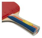 Raquete De T&ecirc;nis De Mesa Impulse 3 Vollo + 6 Bolas 3 Estrela Preto/vermelho Fl (c&ocirc;ncavo)