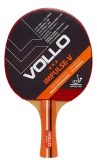 2x Raquetes De T&ecirc;nis De Mesa Impulse V Vollo Ittf + 6 Bolas