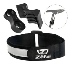 Suporte Duplo Z&eacute;fal Para Refil Co2 Cartucho Cilindro Bike Preto
