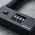 Cadeado U Lock Absolute Bike Com Segredo Silicone Anti Risco Preto