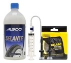 Kit Selante 1 Litro Tubeless Algoo Valvula Fita Aro 25mm