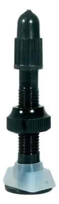 Par V&aacute;lvulas Tubeless Bico Fino 48mm Bike Mtb Tsw Preto