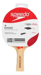 2x Raquetes Tênis De Mesa Ping Pong Speedo Evoke + 6 Bolas