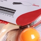 Kit Ping Pong T&ecirc;nis De Mesa Speedo Raquetes + 3 Bolinhas