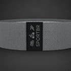 Faixa De Exerc&iacute;cios Anti Slip Hip Band Sportbr Tonifica&ccedil;&atilde;o Cinza