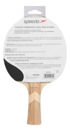 2x Raquetes T&ecirc;nis De Mesa Ping Pong Speedo Icebreaker 2 Preto Fl (c&ocirc;ncavo)
