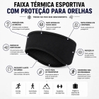 Faixa T&eacute;rmica Para Corrida Com Protetor De Orelhas Sportbr 