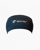 Faixa De Cabelo Larga Corrida Run Espotiva Sportbr Preto &Uacute;nico