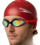 &Oacute;culos De Nata&ccedil;&atilde;o Speedo Hydrovision Mr Se + Touca Speedo Vermelho