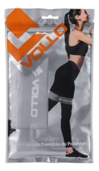 Faixa Elástica Mini Band De Poliéster Exercicio Yoga Vollo