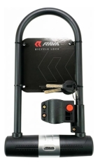 Cadeado U Lock Rava Tsw Bike Bicicleta E-bike 180x320mm Preto