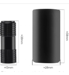 Aplicador Co2 Bomba Encher Pneu Mtb Speed Ciclismo + 3 Refil Preto