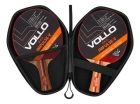 2x Raquetes De T&ecirc;nis De Mesa Impulse V Vollo + Raqueteira