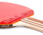 Kit Ping Pong Raquetes Bola Rede Tênis De Mesa Vollo Impulse Preto/vermelho Fl (côncavo)
