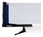 Kit Ping Pong Raquetes Bola Rede Tênis De Mesa Vollo Impulse Preto/vermelho Fl (côncavo)