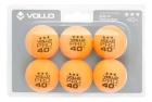 Kit Ping Pong Raquetes Bola Rede Tênis De Mesa Vollo Impulse Preto/vermelho Fl (côncavo)
